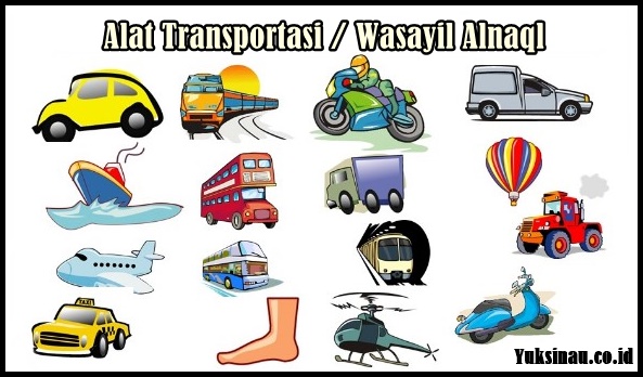 Transportmittel auf Arabisch