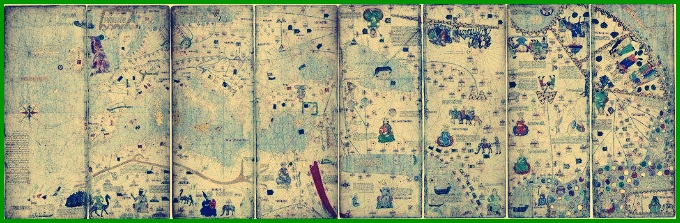 الخرائط القديمة