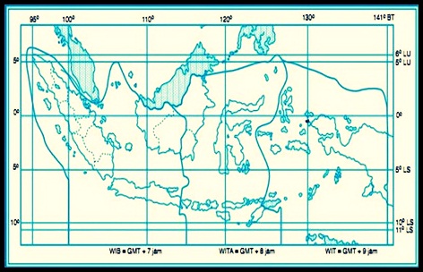 Carte des lignes astronomiques