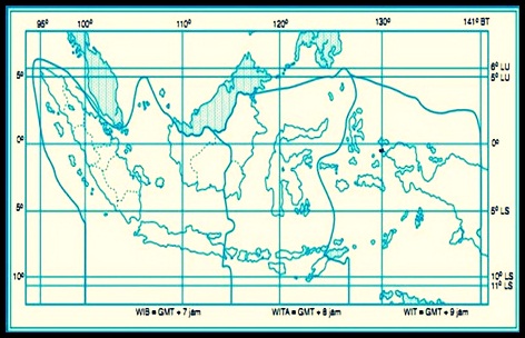 Garis Astronomis peta