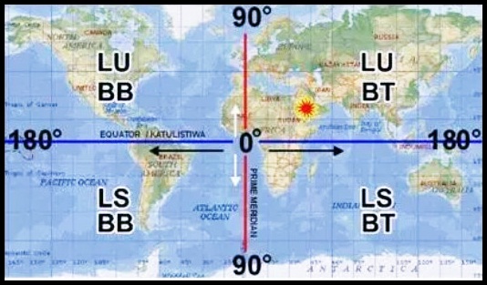 Map latitude and longitude